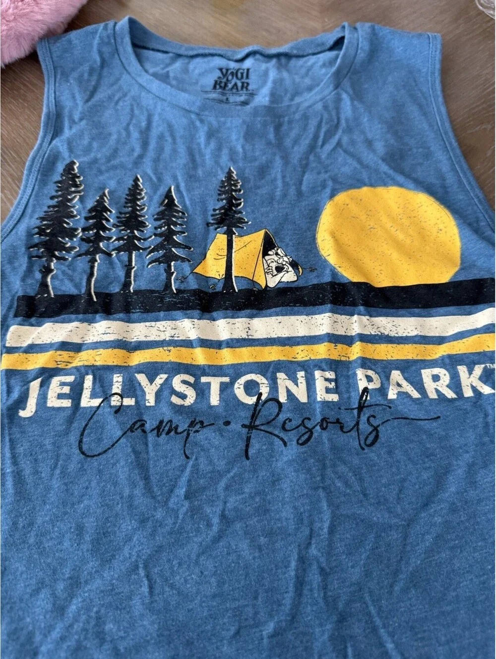 Jellystone Park Tank Top Size L Kids New Douglas Illinois